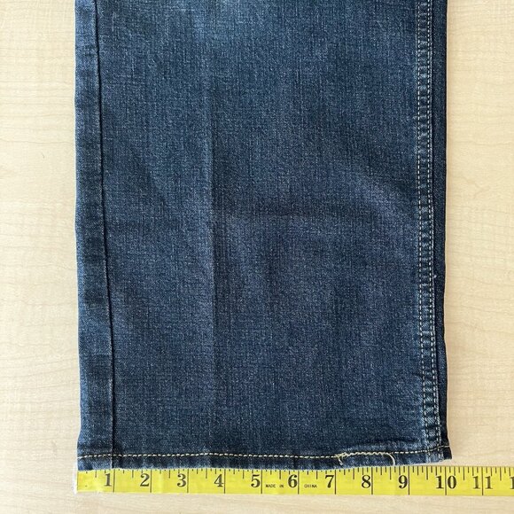 Signature Levi Strauss Men's S61 Relaxed Blue Jeans 42x30 Straight Leg Stretch - Picture 12 of 12